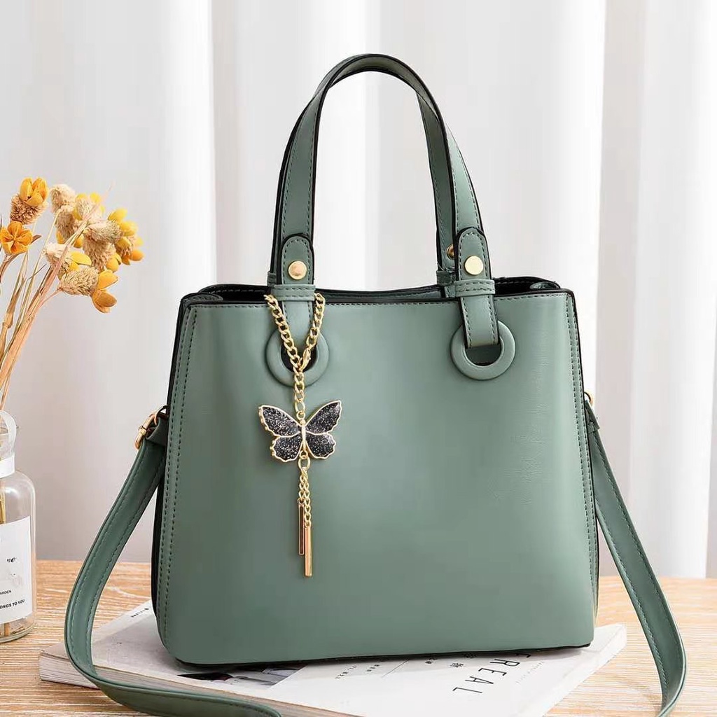 TAS WANITA IMPORT HANDBAG BUTTERFLY OIKO | TAS IBU IBU | TAS KONDANGAN | TAS KANTOR