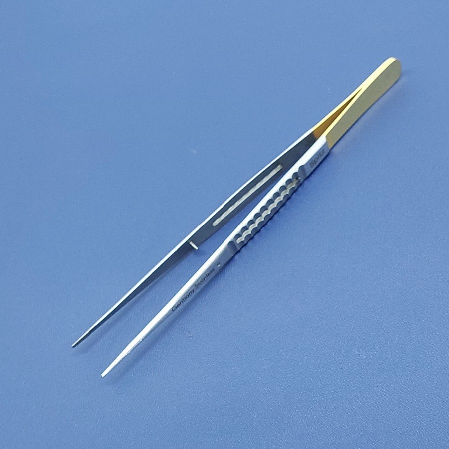 Alat Medis Pinset Potts Smith Dissecting Forceps 17 cm with tungsten carbide|Spitz|Premium Finishing