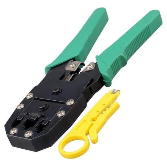 Crimping Tools 3 in 1 / Tang Crimpping Kabel LAN (RJ 45) kabel telepon (RJ 11)