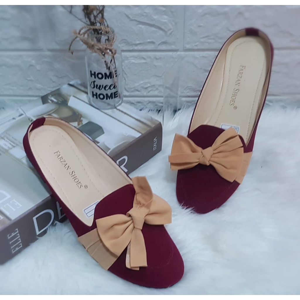 BIG SALE RAMADHAN FOTO ASLI FLATSHOES WANITA TY 022