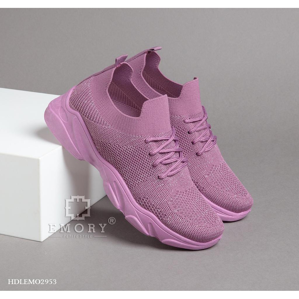 Sepatu Wanita EMORY STYLE Flexknit Sneakers HDLEMO 2953