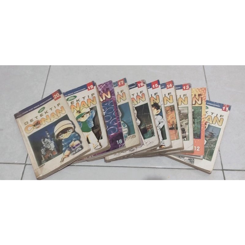 KOMIK DETEKTIF CONAN VOLUME 11-20