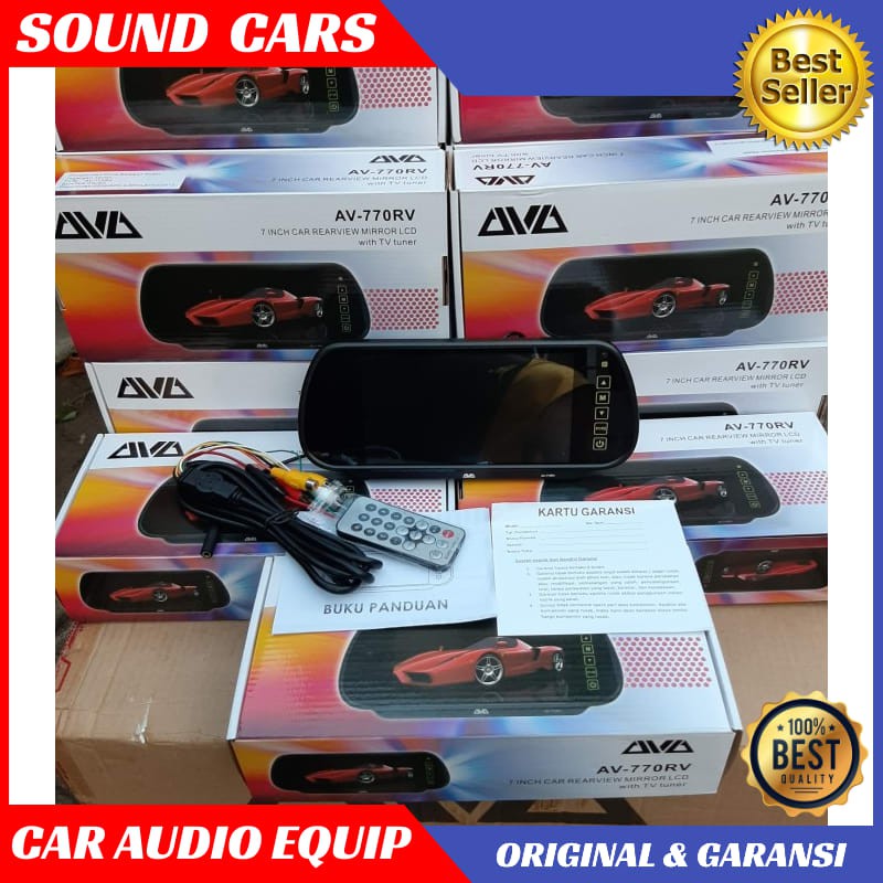 TV Mobil Harga Murah 7 inch TV Spion Mobil Best Quality Garansi Original