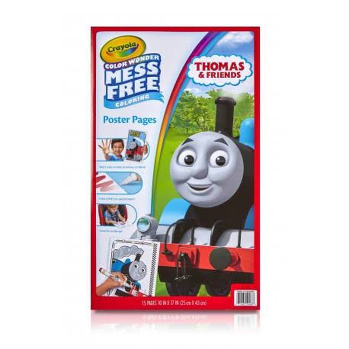 

Crayola Color Wonder - Thomas and Friends Poster Page Coloring Set