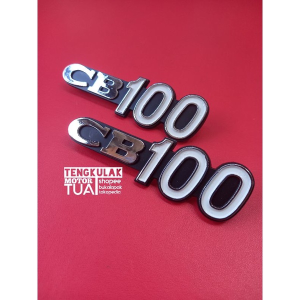 Emblem dop box bok tepong aki TAIWAN IMPORT cb 100 cb100 k0 k1 mirip original