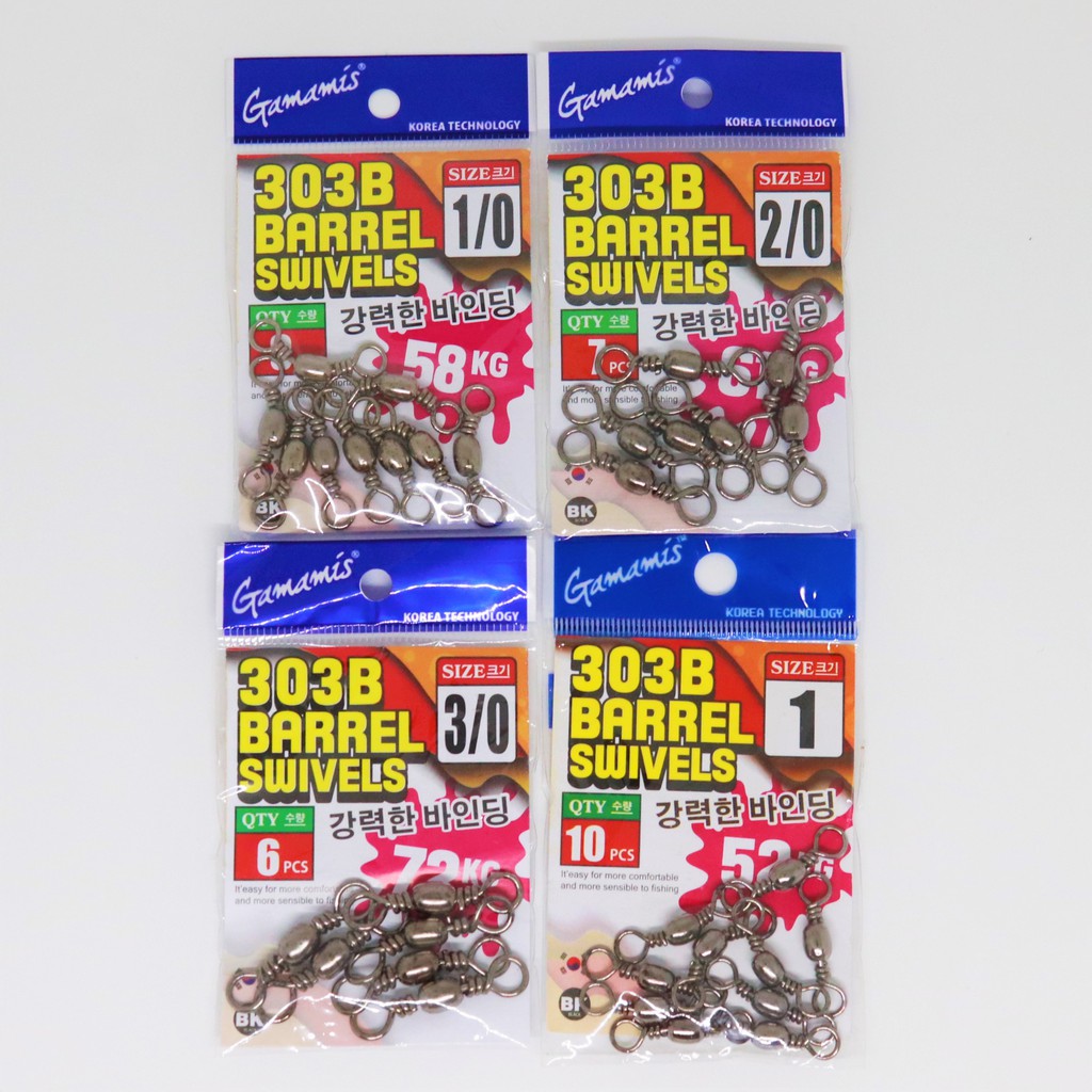 GAMAMIS 303B BARREL SWIVEL / KILI-KILI / PANCING - 1-0 - 1