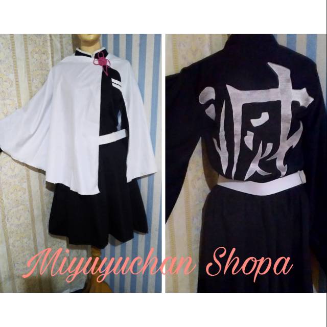 [FULLSET COSPLAY COSTUME] Kanao Tsuyuri from Kimetsu no Yaiba Demon Slayer