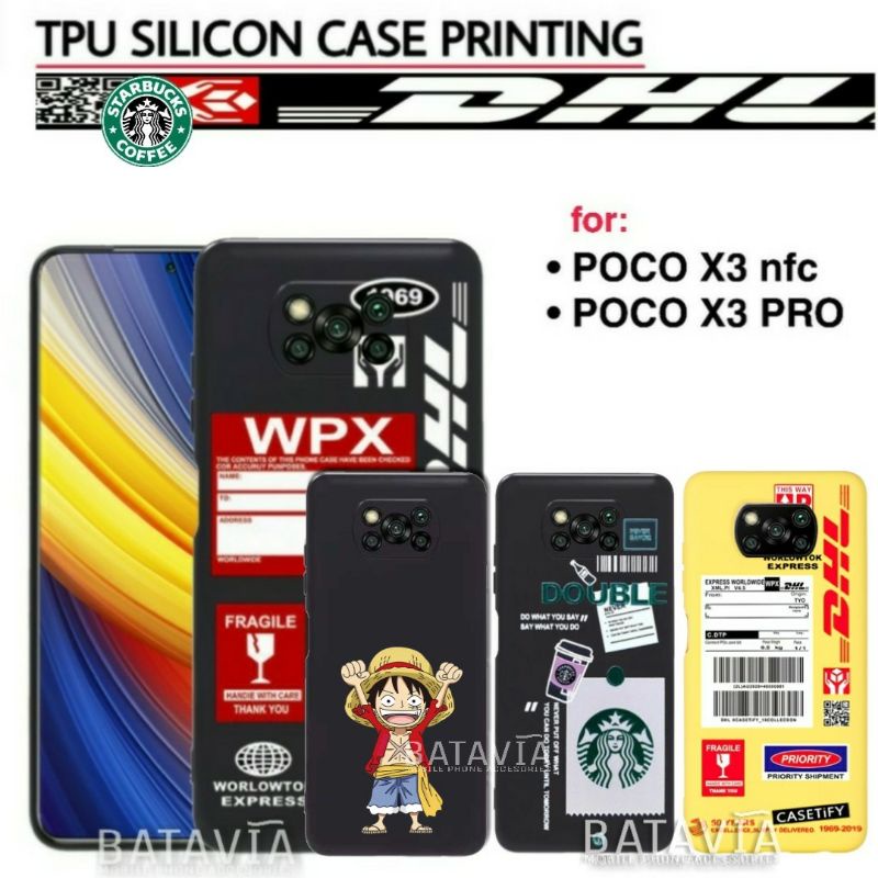 Case Xiaomi Poco X3 Pro Poco X3 Nfc Tpu Matte Case Printing DHL
