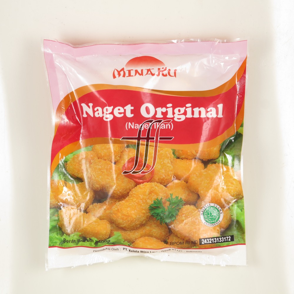 [SURABAYA] Minaku Nugget Ikan Original 400gr FFS Frozen Food Sidoarjo