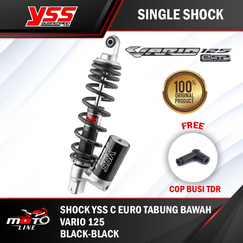 Shock YSS C-EURO Tabung Bawah Vario 125 / Vario 150-330mm