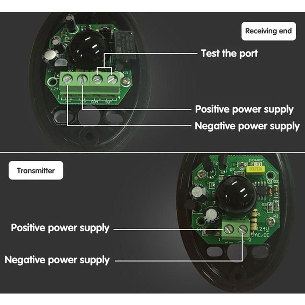 【 ELEGANT 】 Alarm Detector Daya Rendah Untuk Proteksi Jendela Gerbang Sensor Tahan Air