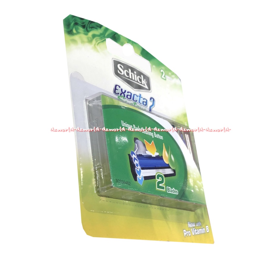 Schick Exacta 2 System Sensitive Refill Pisau Cukur Shik Shick Isi Ulang Refil Sensitif