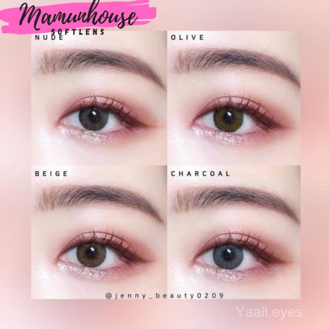 ORIGINAL PRINCESS IDOL ROZE BEIGE OLIVE CHARCOAL NUDE  soflens softlenses SOFTLENS