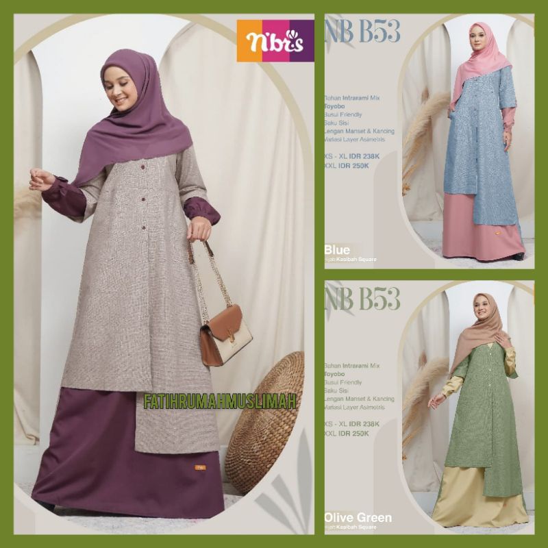 NIBRAS// TERBARU/GAMIS NIBRAS TERBARU/GAMIS NIBRAS/GAMIS NIBRAS NB B53/NIBRAS NB B53/GAMIS/NB B53/NI