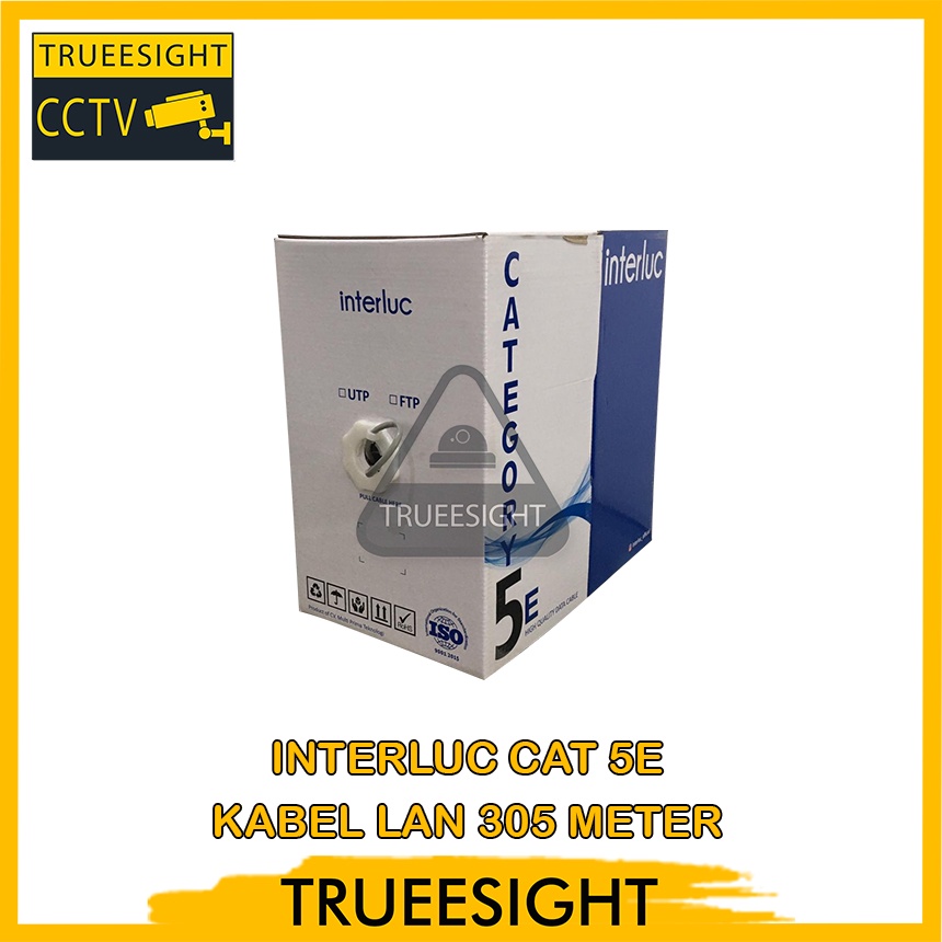 INTERLUC KABEL LAN UTP CAT 5E 305M