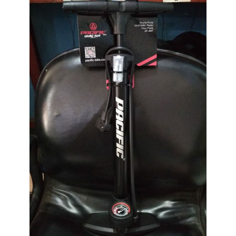 pompa sepeda dan motor pacific alloy