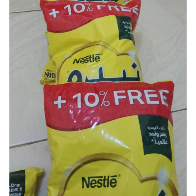 Susu nido nestle saudi asli 2475gr exp : 11/2018
