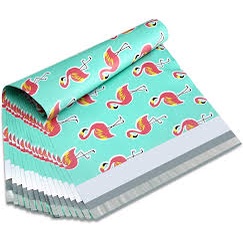 Polymailer | Plastik Packing | Plastik Packing Online | Motif Flamingo