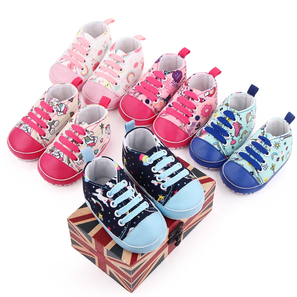 LittleAaron JOY&amp;SALLY Sepatu Anak Laki Sepatu Bayi Prewalker Shoes 0-18 bulan Import Sport Termurah Sendal Bayi Anak Cewek Cowok