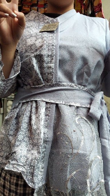 Baju Batik Wanita Modern Monalis Koa Genes M,l,xl Asli Pekalongan