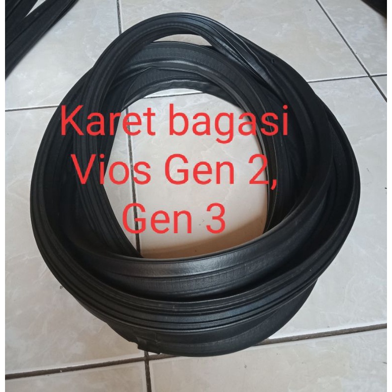 Karet bagasi Vios Gen 2, Gen 3