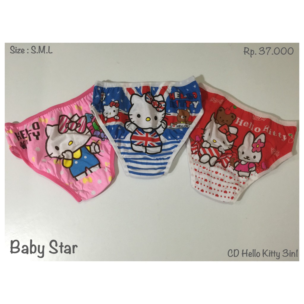 CD ANAK 3IN1 HELLO KITTY