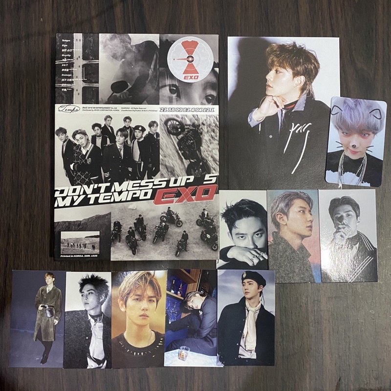 album exo tempo full set