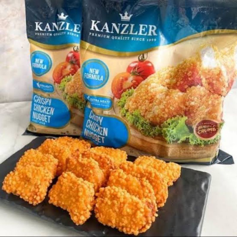 

Kanzler Naget Ayam Crispy 450 gram Nugget Ayam Viral