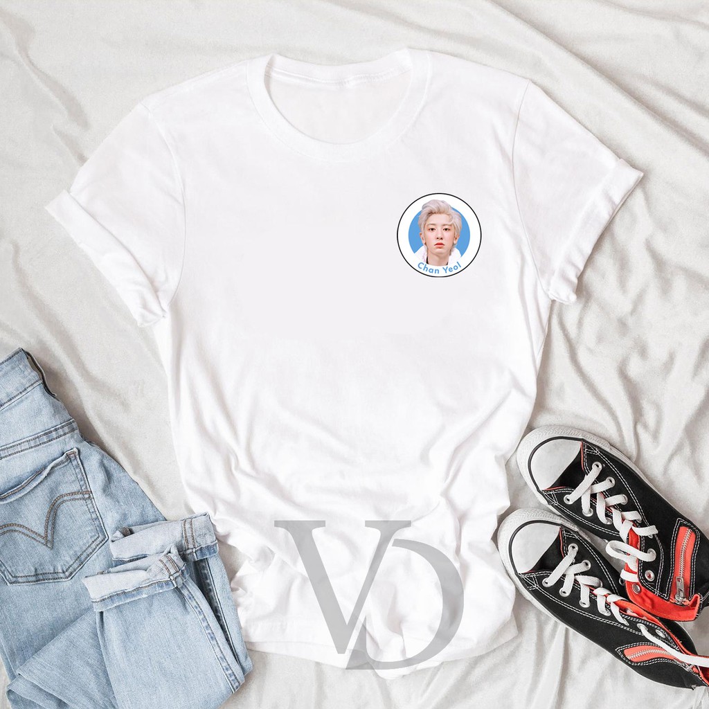 chan yeol  kaos korea / baju korean EXO / tshirt oppa korea lover /oversized tee / baju jumbo