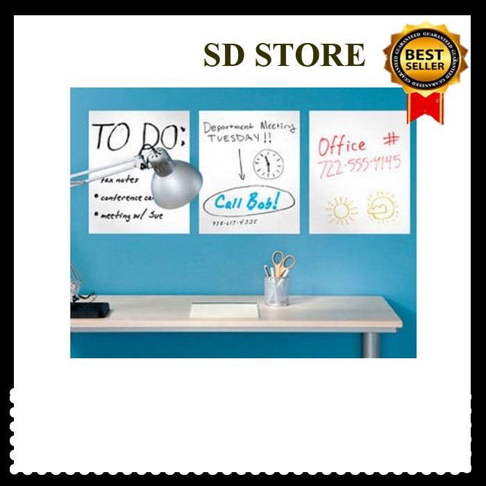 

papan tulis putih stiker / whiteboard stcker Grosir Murah