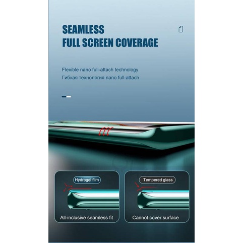 9999D Full Cover Hydrogel film Screen Protector on the For OnePlus 7t / 7 pro / 7 / 7t pro / 6t / 6 / 5t / 5 / 8 / 8 pro / 8t / 9 / 9 pro / 9R Protective film Not Glass