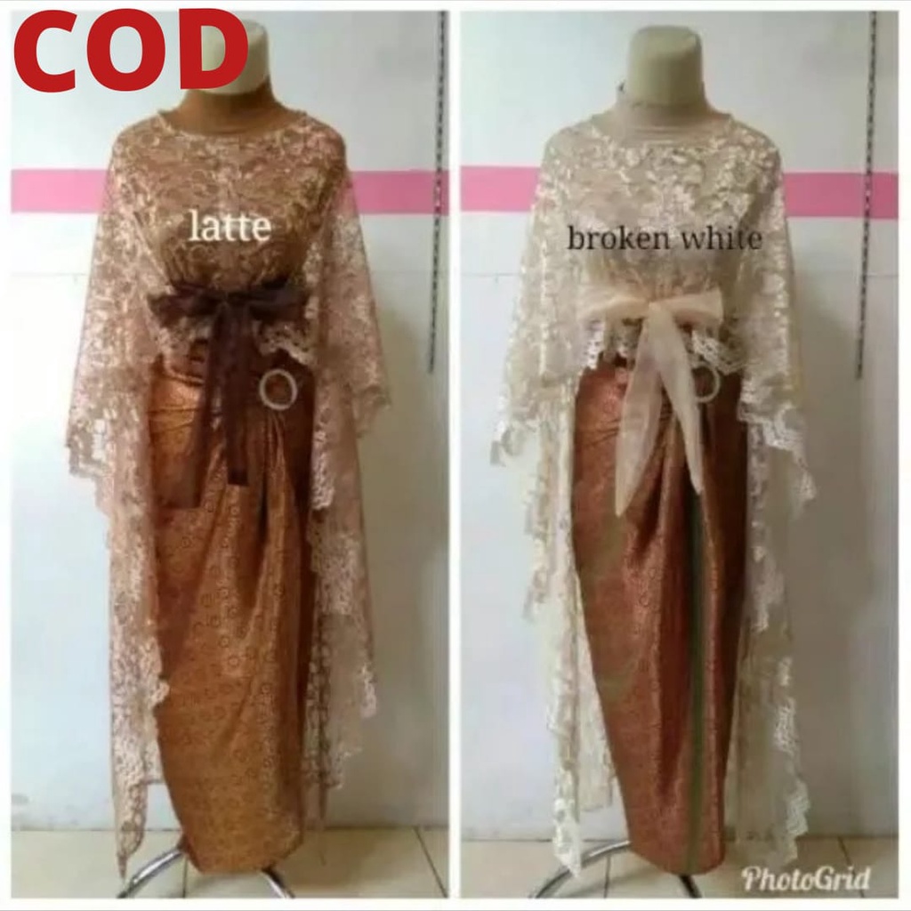 cape brokat panjang, outer brokat premium, baju kondangan, long cape, outer cape