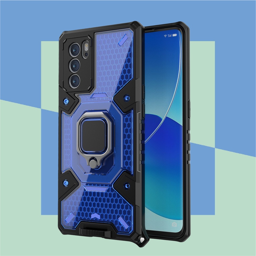 Armor Stand Case Oppo Reno 6 4G Oppo Reno 6 4G Case Cover