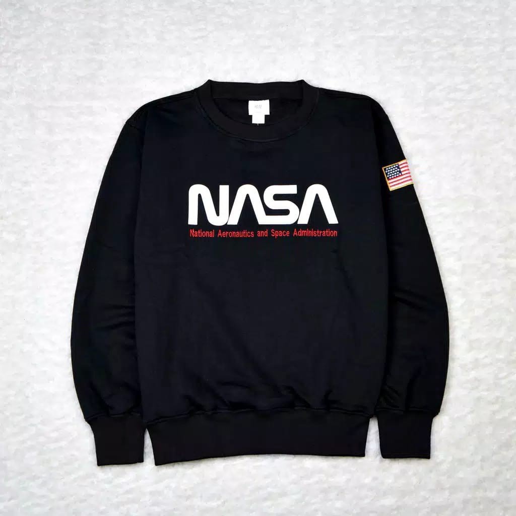CREWNECK NASA ORIGINAL | SWEATER CREWNECK | SWEATER NASA | SWEATER PRIA MURAH