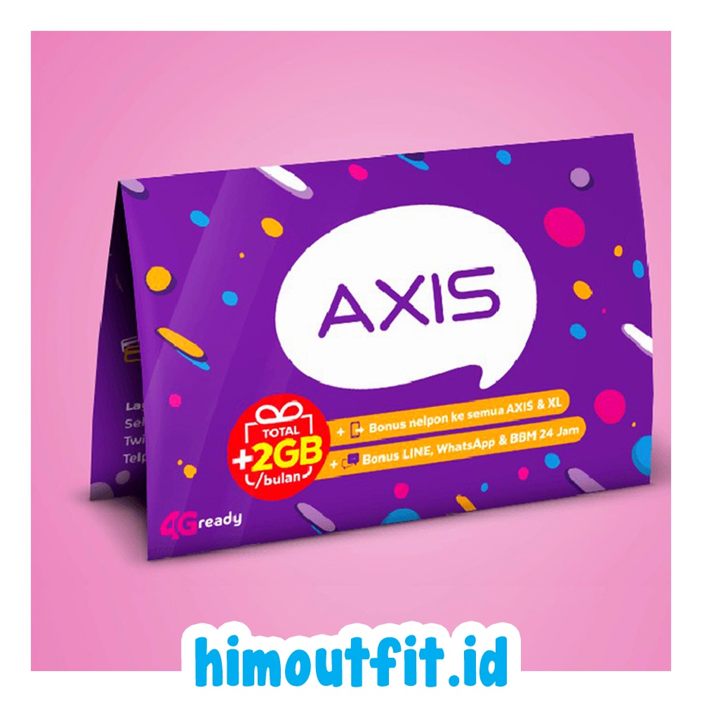 Perdana Axis no Acak tengah sudah registrasi siap pakai masa aktif panjang siap tempur