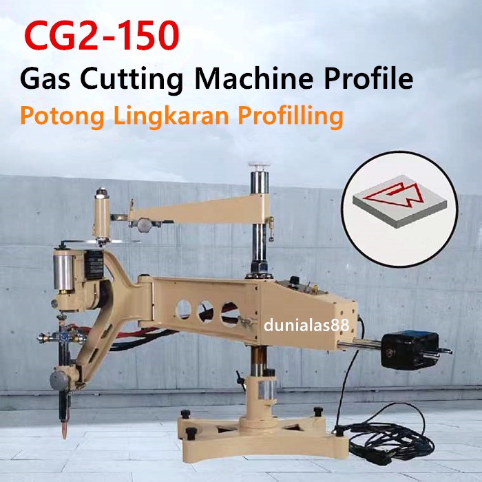 CG2-150 Gas Cutting Machine Profile CG2 150 Mesin Potong Profil Plat Besi Stainless