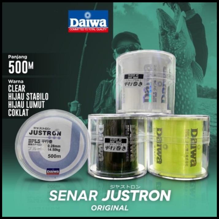 Senar Pancing Daiwa Justron 500M