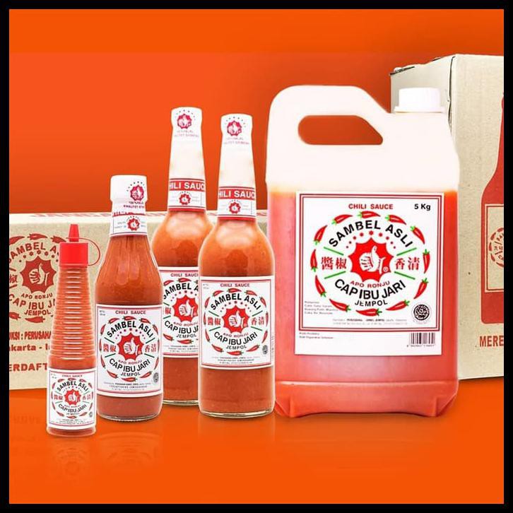 

Spesial Promo - Sambal Asli Cap Ibu Jari Jempol Original 5Kg/Jerigen - Saus Sambel