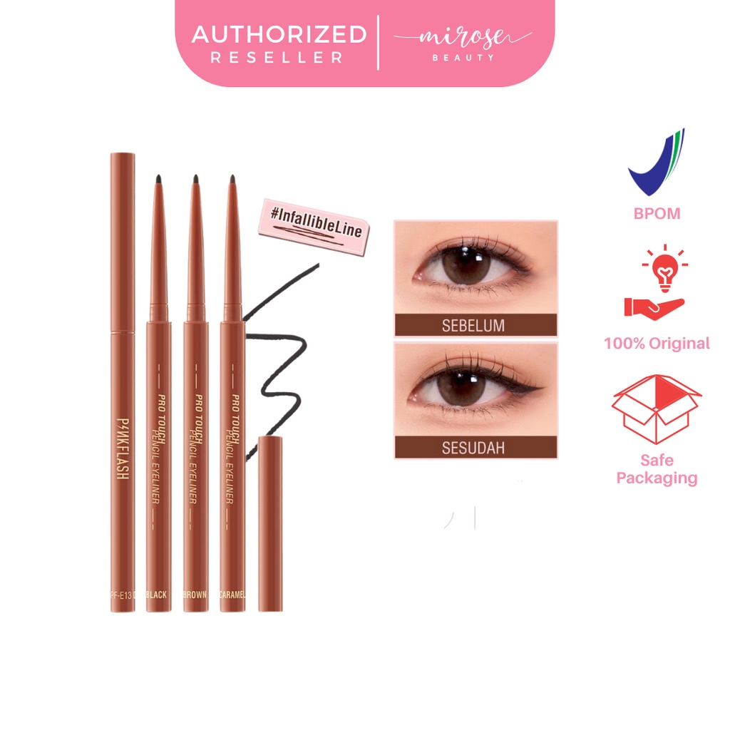 [BPOM] PINKFLASH E13 PRO TOUCH PENCIL EYELINER