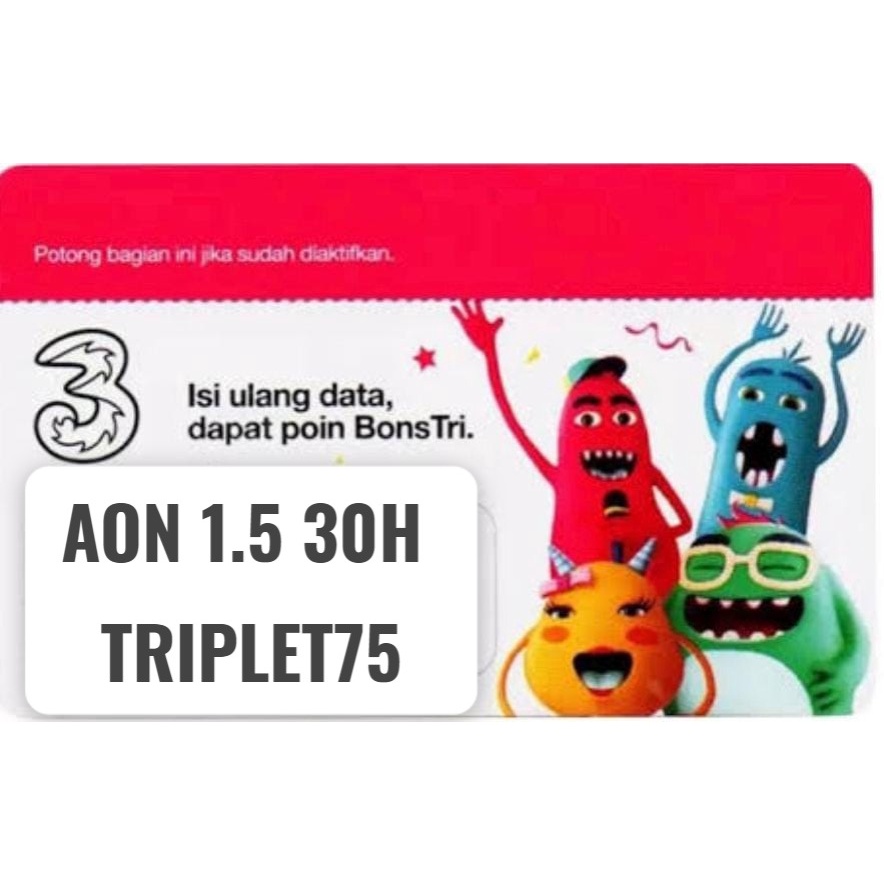 VOUCHER TRI AON 2,5GB