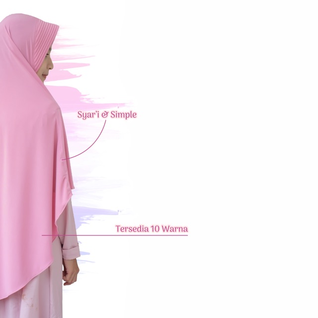 Bergo safiyya jersey pinguin daily