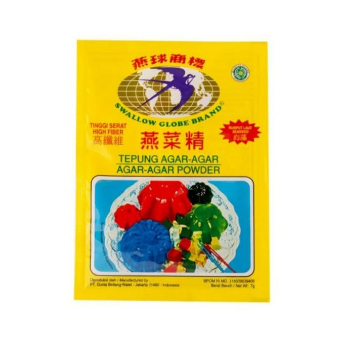 

Agar Agar Swallow/swallow globe brand STOK TERBATAS Kode 458