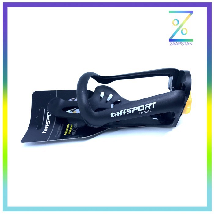 TaffSPORT Holder Botol Minum Sepeda Adjustable MTB - TMD05B - Black