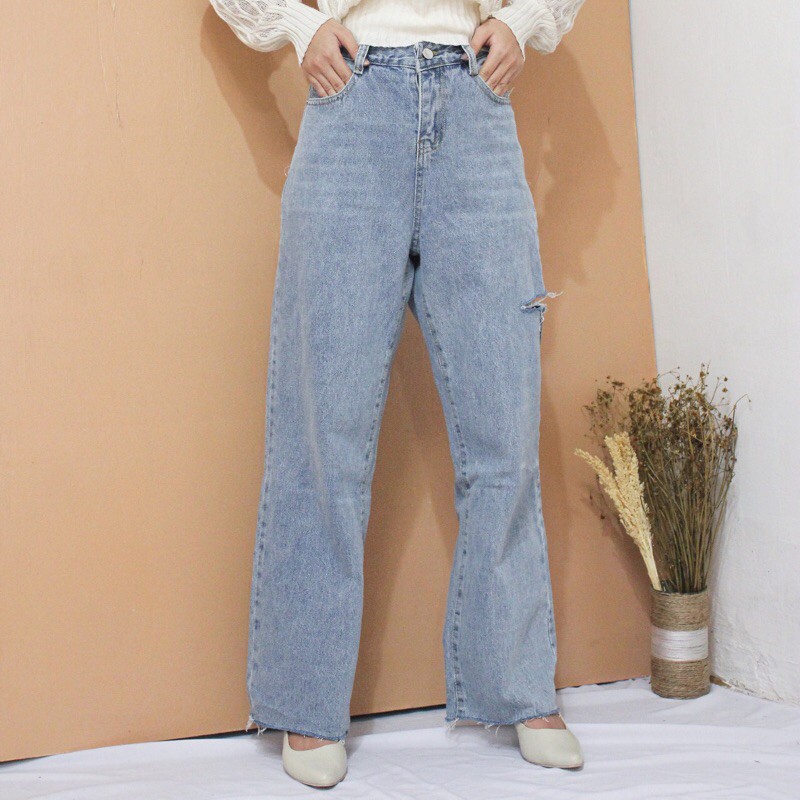 VIERLIN - Jeans 903 - HIGH WAIST BAGGY JEANS