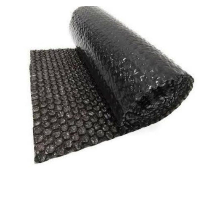 

BUBBLE WRAP TAMBAHAN PACKING HITAM / PUTIH METERAN