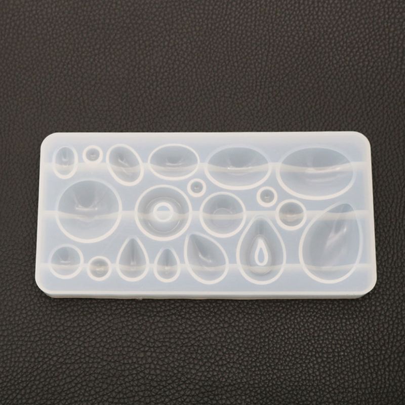 SIY  DIY Crystal Epoxy Pendant Mold Mirror Handmade Resin Molds Gypsum Making Necklace Accessories Tools