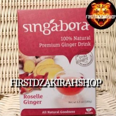 

Singabera ginger roselle 180gr 12sachet