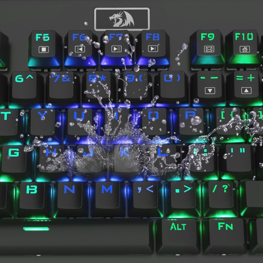 Keyboard Gaming Mechanical Redragon TKL Waterproof RGB Visnu K561RGB