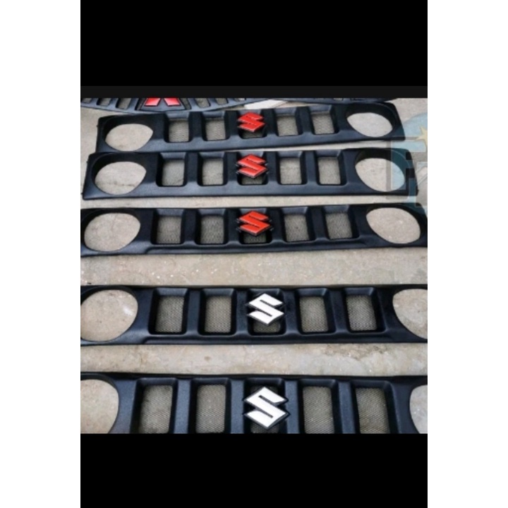 Grill New Suzuki Jimny Grill Katana Model Hummer Logo S lampu bulat