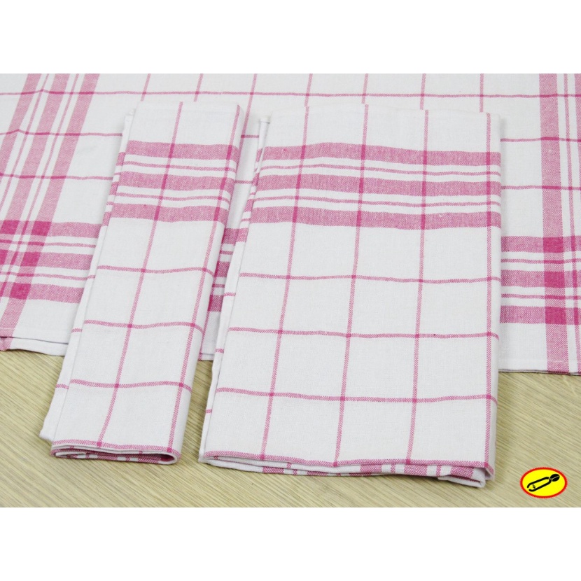 Serbet / Lap Kain Warna Putih Merk Botch 101 Murah Kualitas Premium Ukuran 55x55 Cm